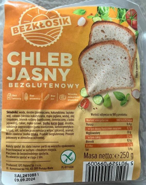 Фото - Chleb jasny bezglutenowy Bezkłosik