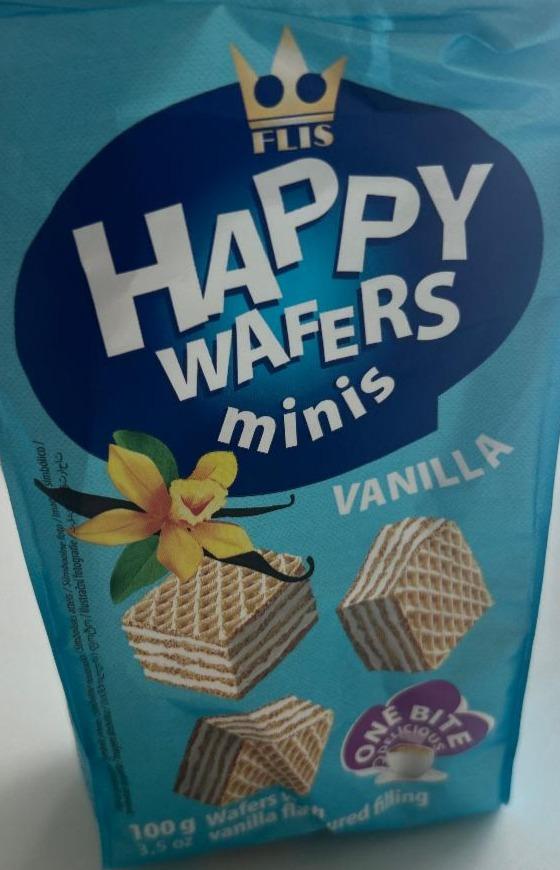 Фото - Happy wafers minis vanilla Flis