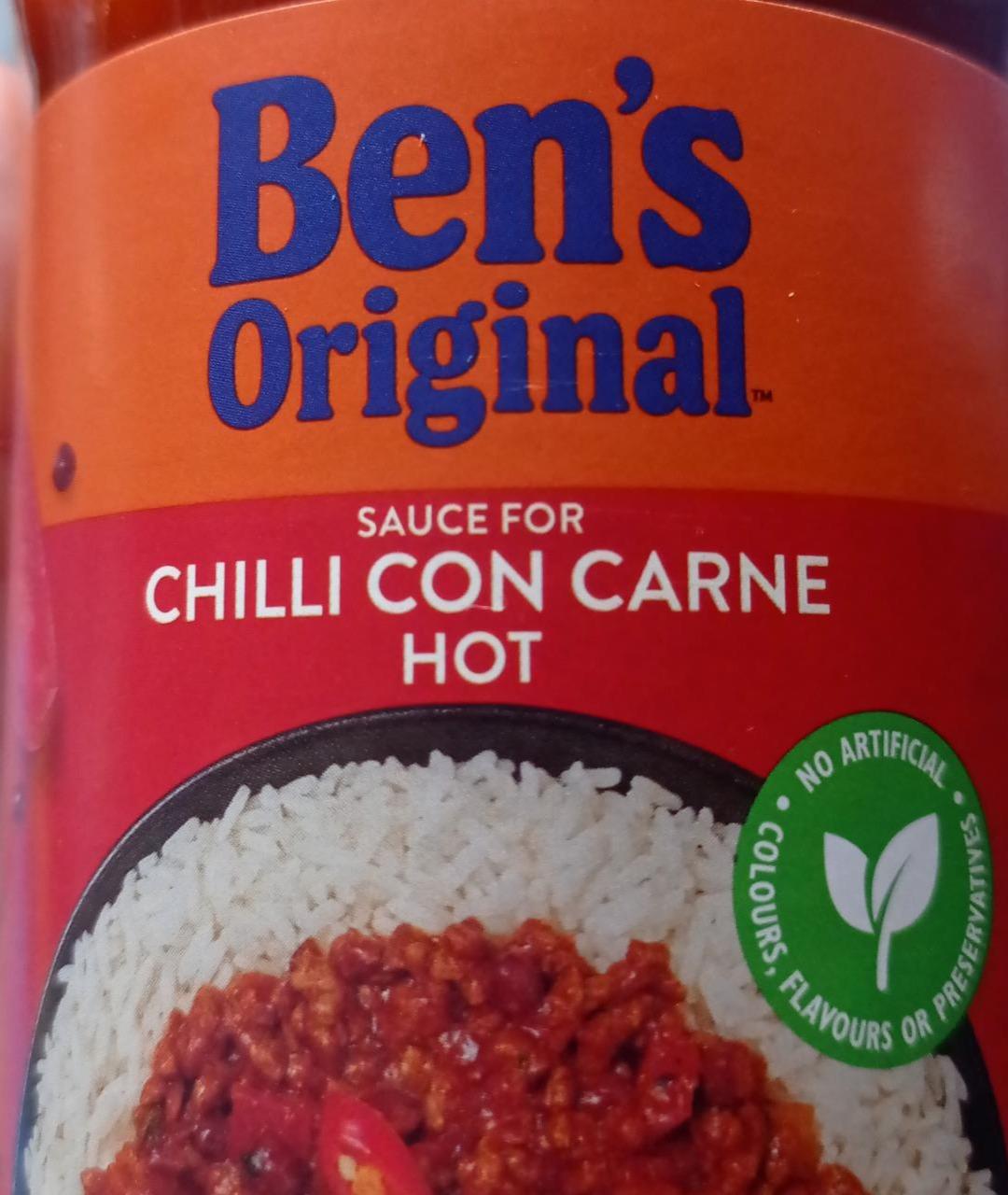 Фото - Sauce for Chilli Con Carne Hot Ben's Original