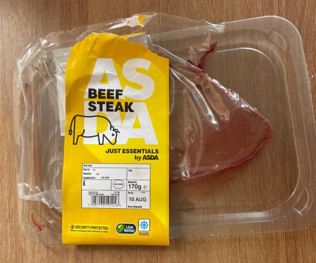 Фото - Яловичий стейк Beef Steak Asda