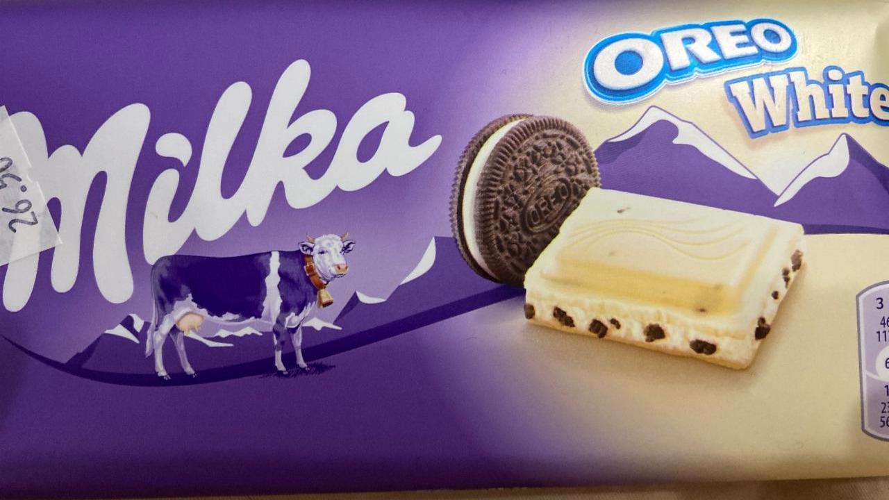 Фото - Білий шоколад Milka з Oreo Milka