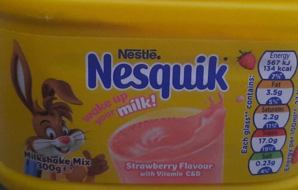 Фото - Nesquik strawberry flavour Nestlé