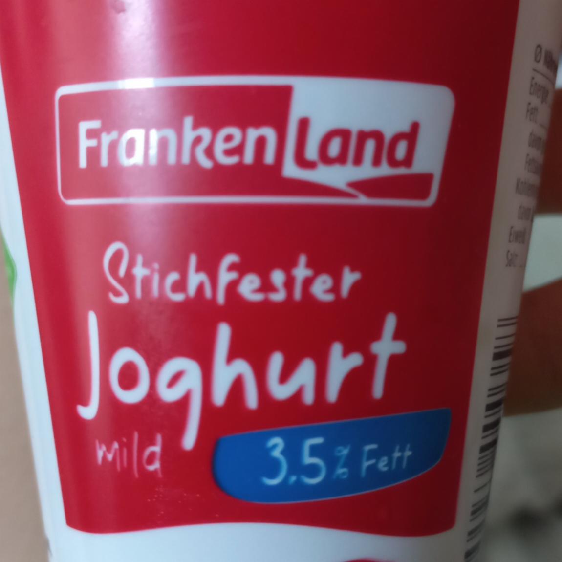 Фото - Stichfester Joghurt mild 3.5% Fett Frankenland