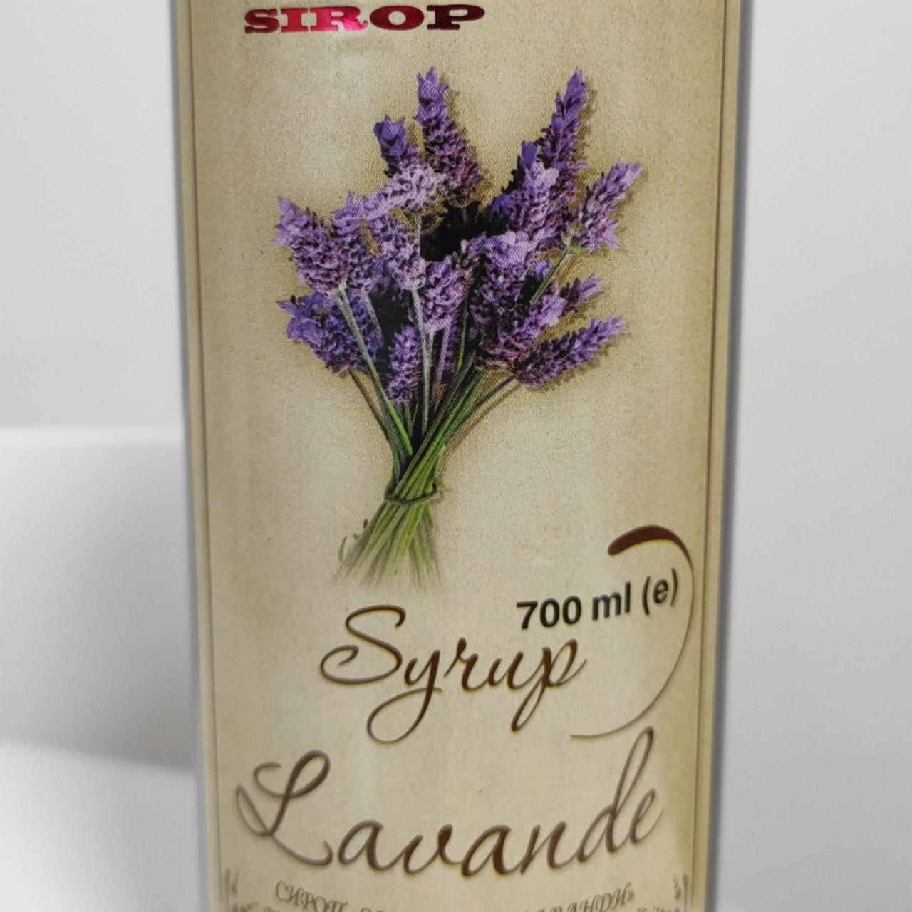 Фото - Сироп зі смаком лаванди Lavande Top Sirop