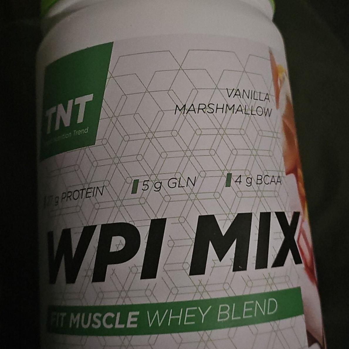 Фото - Протеїн WPI Mix Fit Muscle Whey Blend TNT