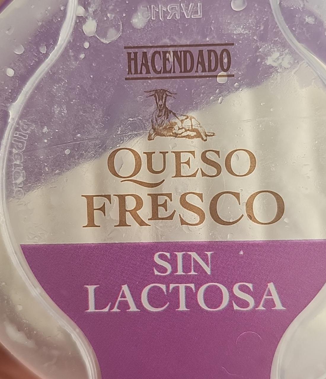 Фото - Queso Fresco Sin Lactosa Hacendado