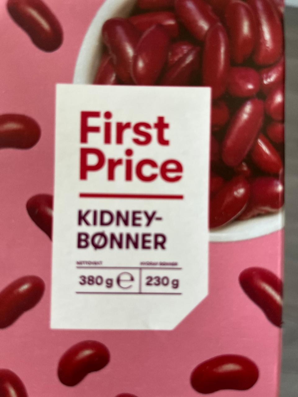 Фото - Kidney bønner First price