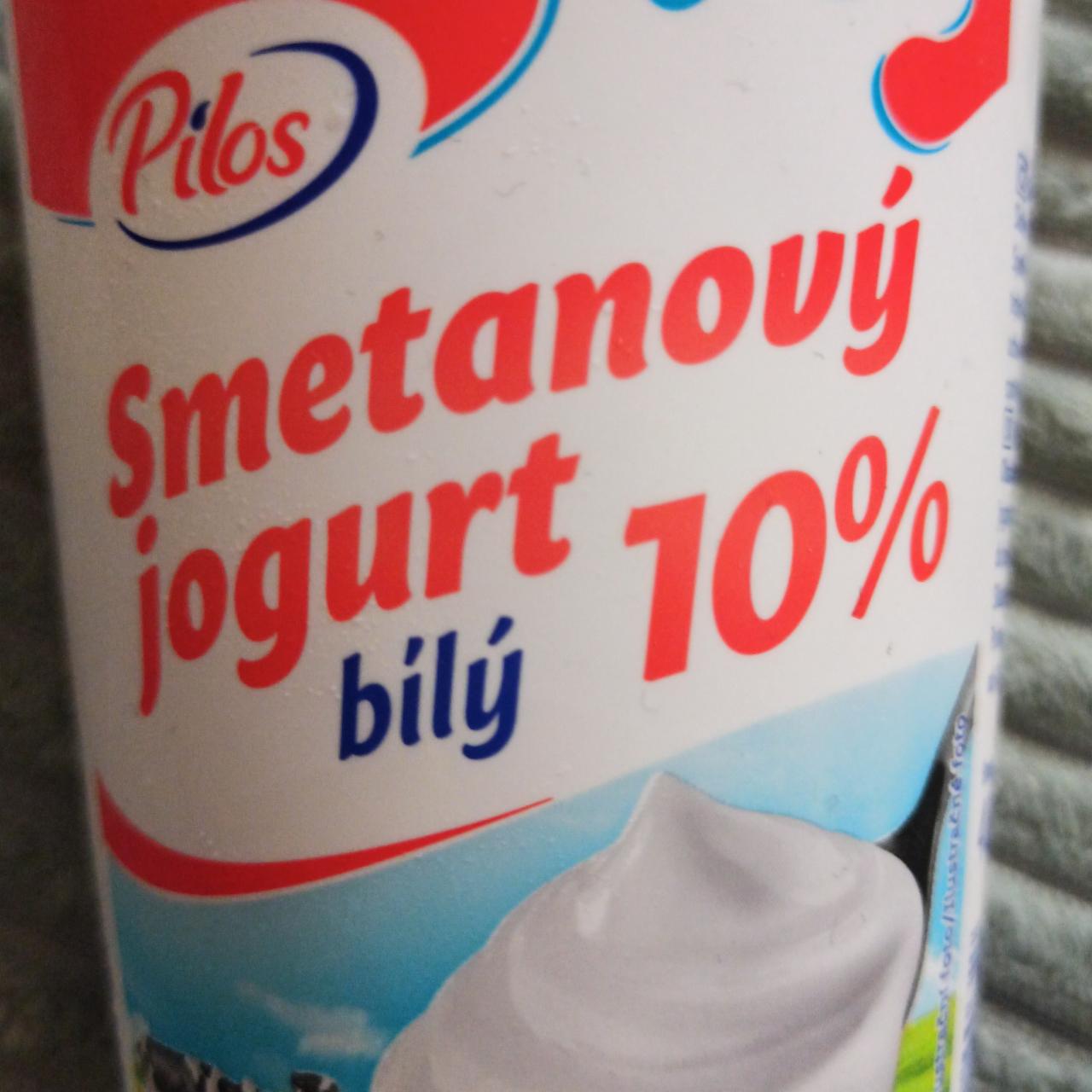 Фото - Smetanovy jogurt bily Pilos