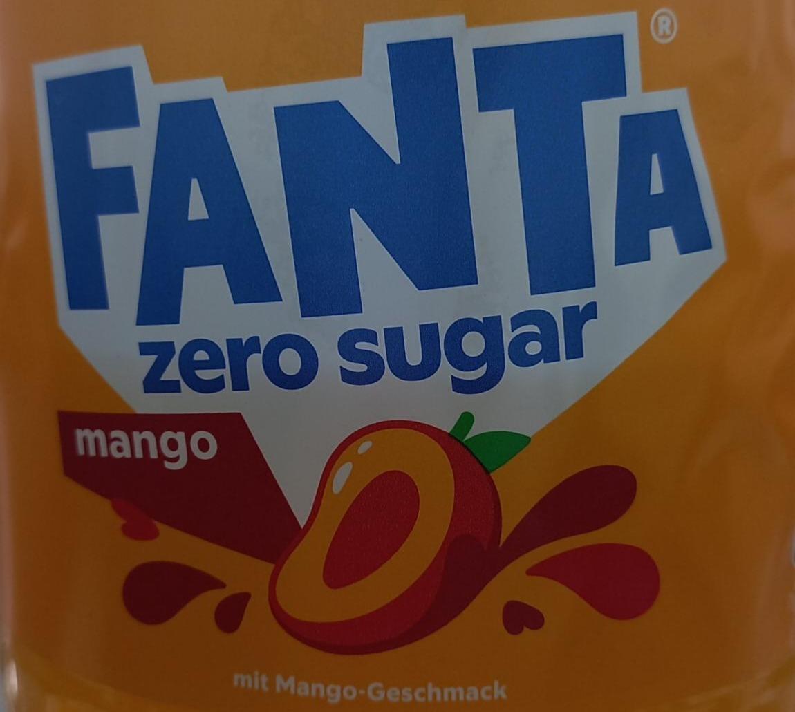 Фото - Напій Mango zero sugar Fanta