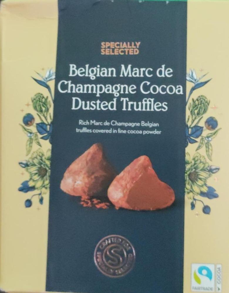 Фото - Belgian Marc de Champagne Cocoa Dusted Truffels Specially selected