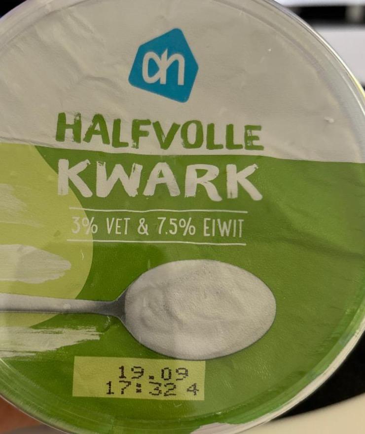 Фото - Halfvolle franse kwark Albert Heijn