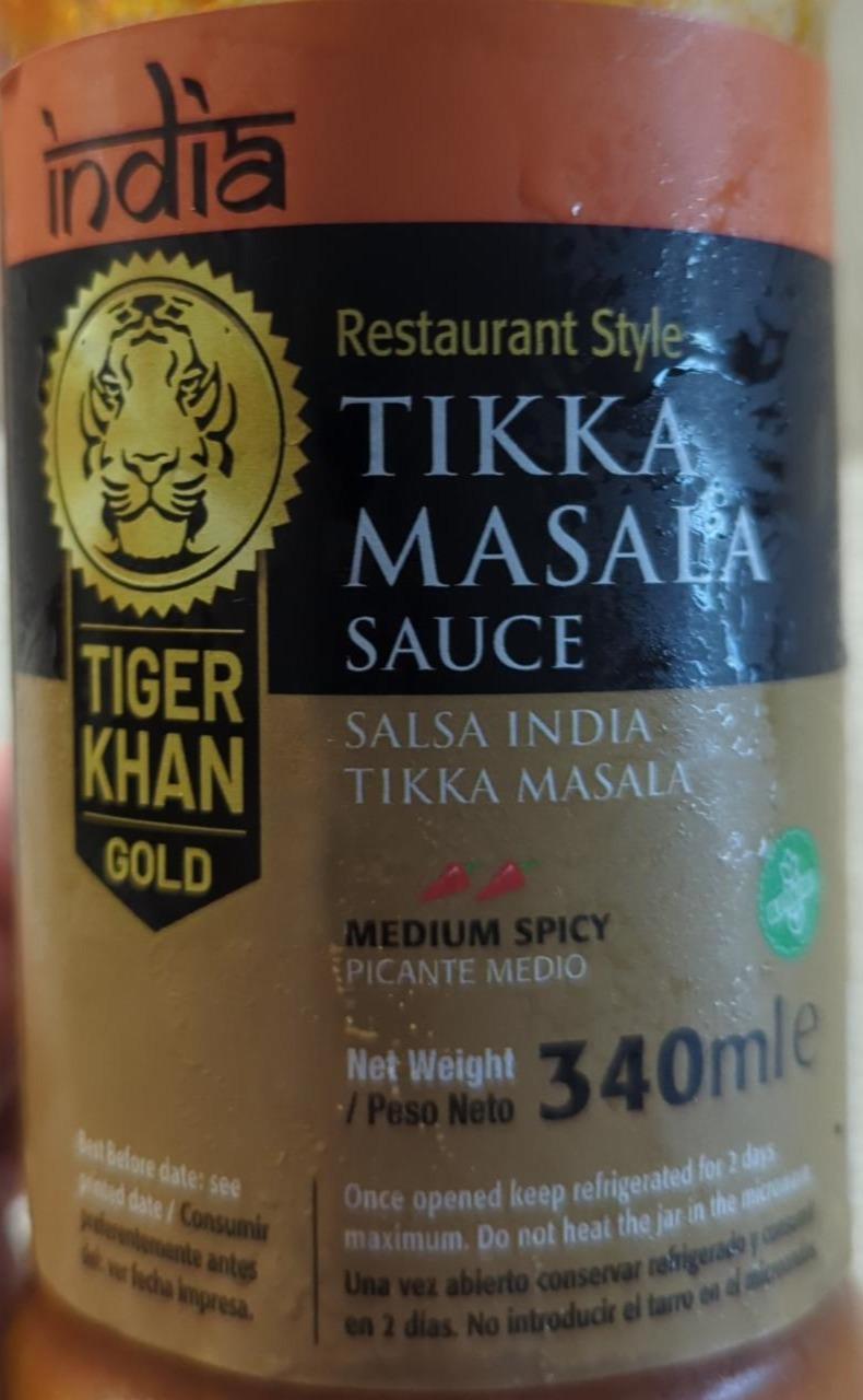 Фото - Salsa India Tikka Masala Tiger Khan