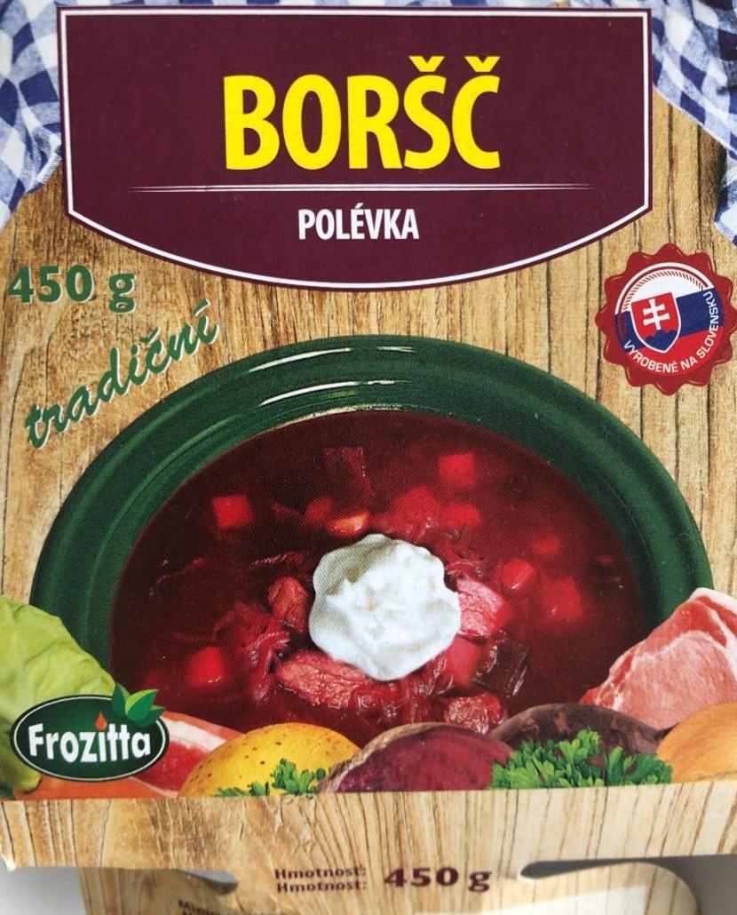 Фото - Boršč polévka tradiční Frozitta