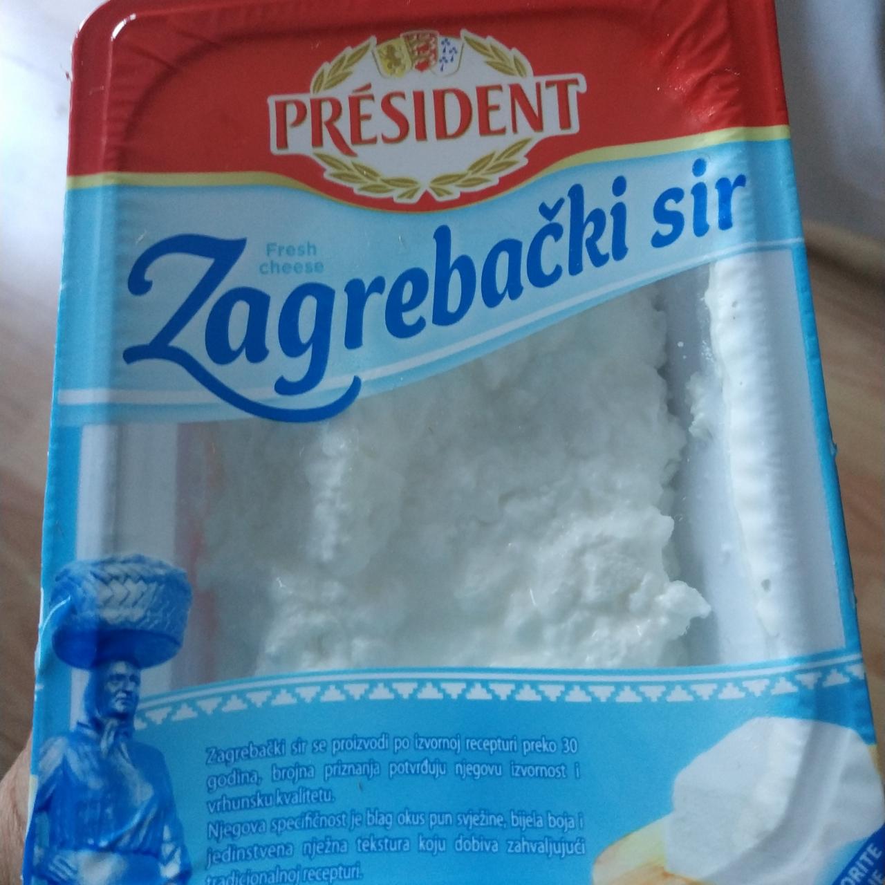 Фото - Zagrebački sir Président