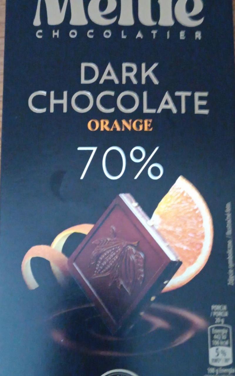 Фото - Dark chocolate orange 70% Melite