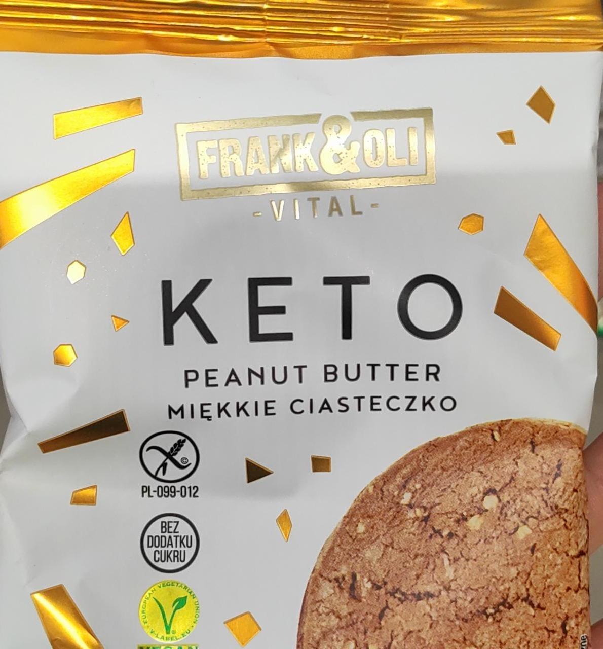 Фото - Keto miekkie ciasteczko peanut butter Frank&Oli