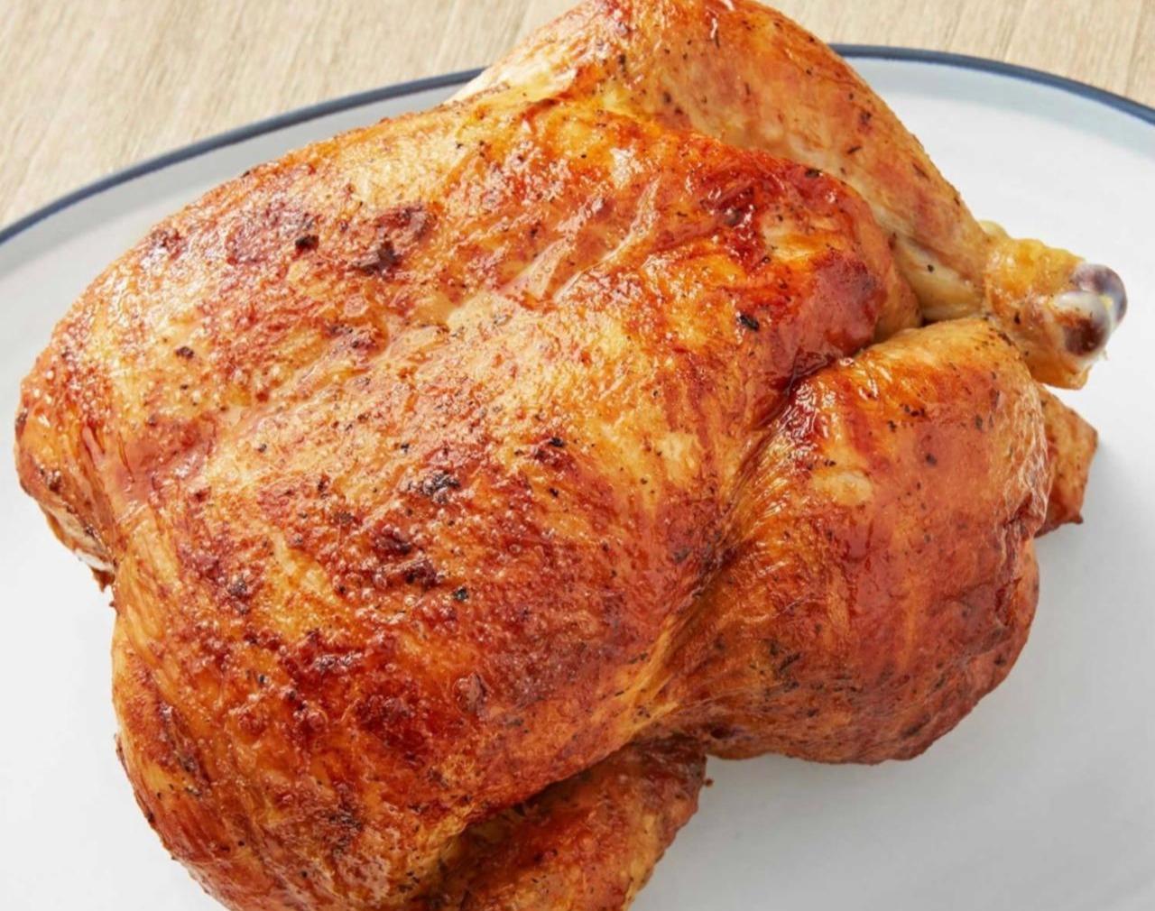 Фото - Seasoned rotisserie chicken fully cooked Members Mark