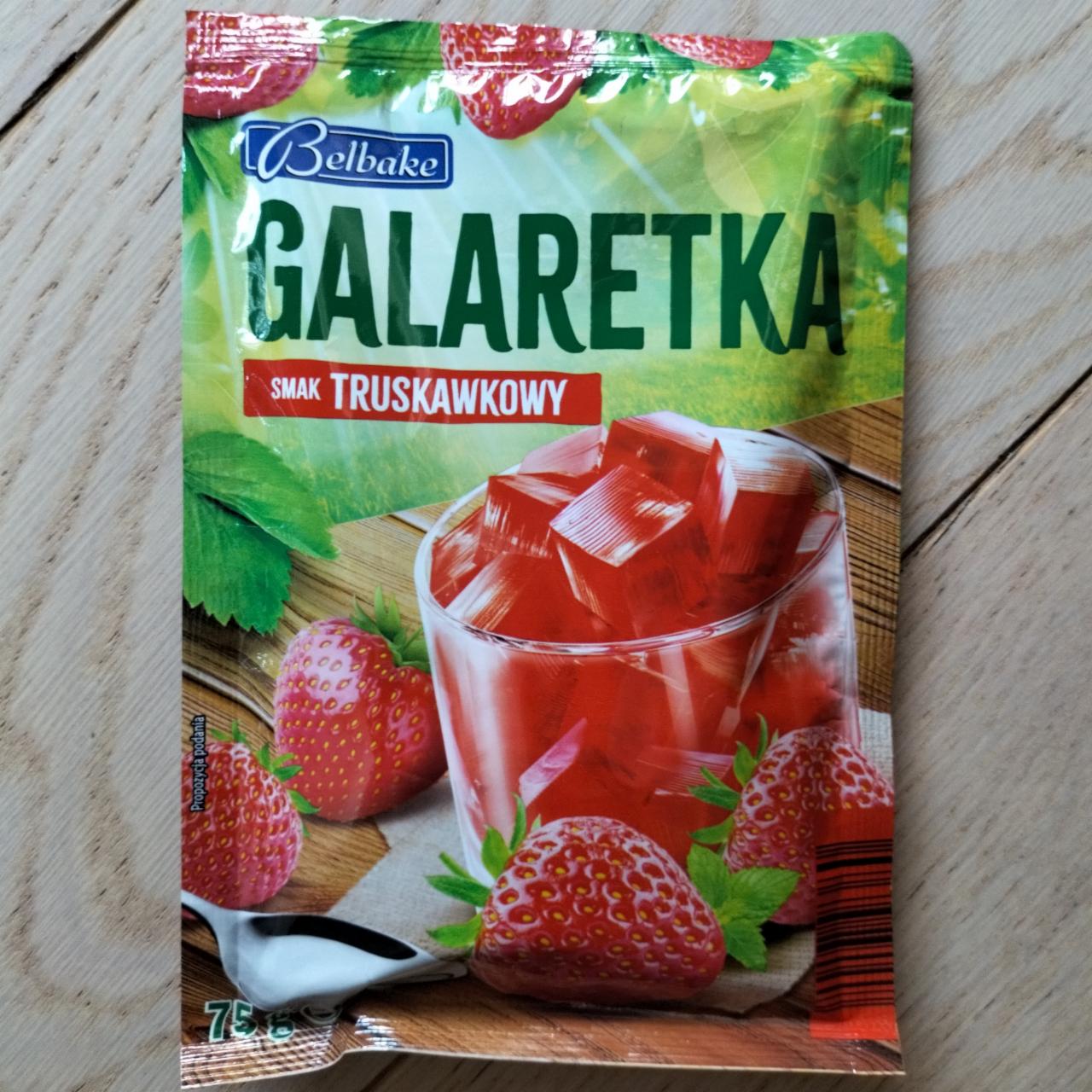 Фото - Galaretka smak truskawkowy Belbake