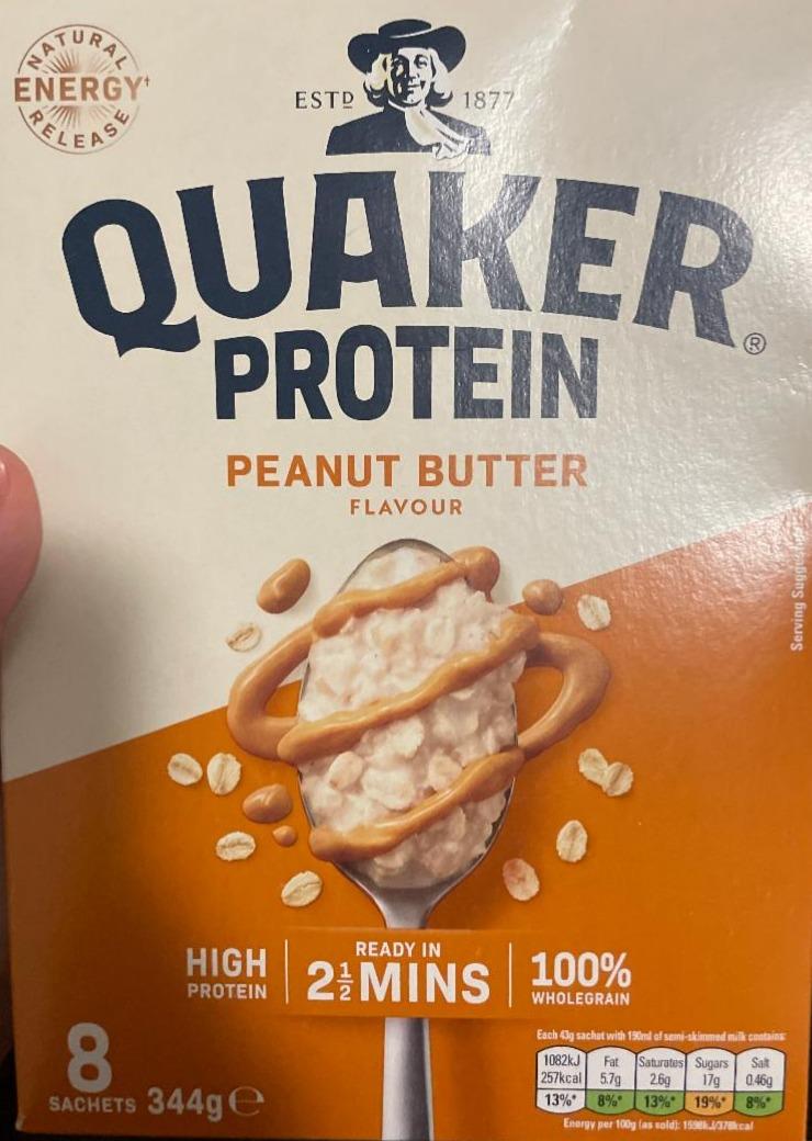 Фото - Peanutbutter oats Quaker Protein