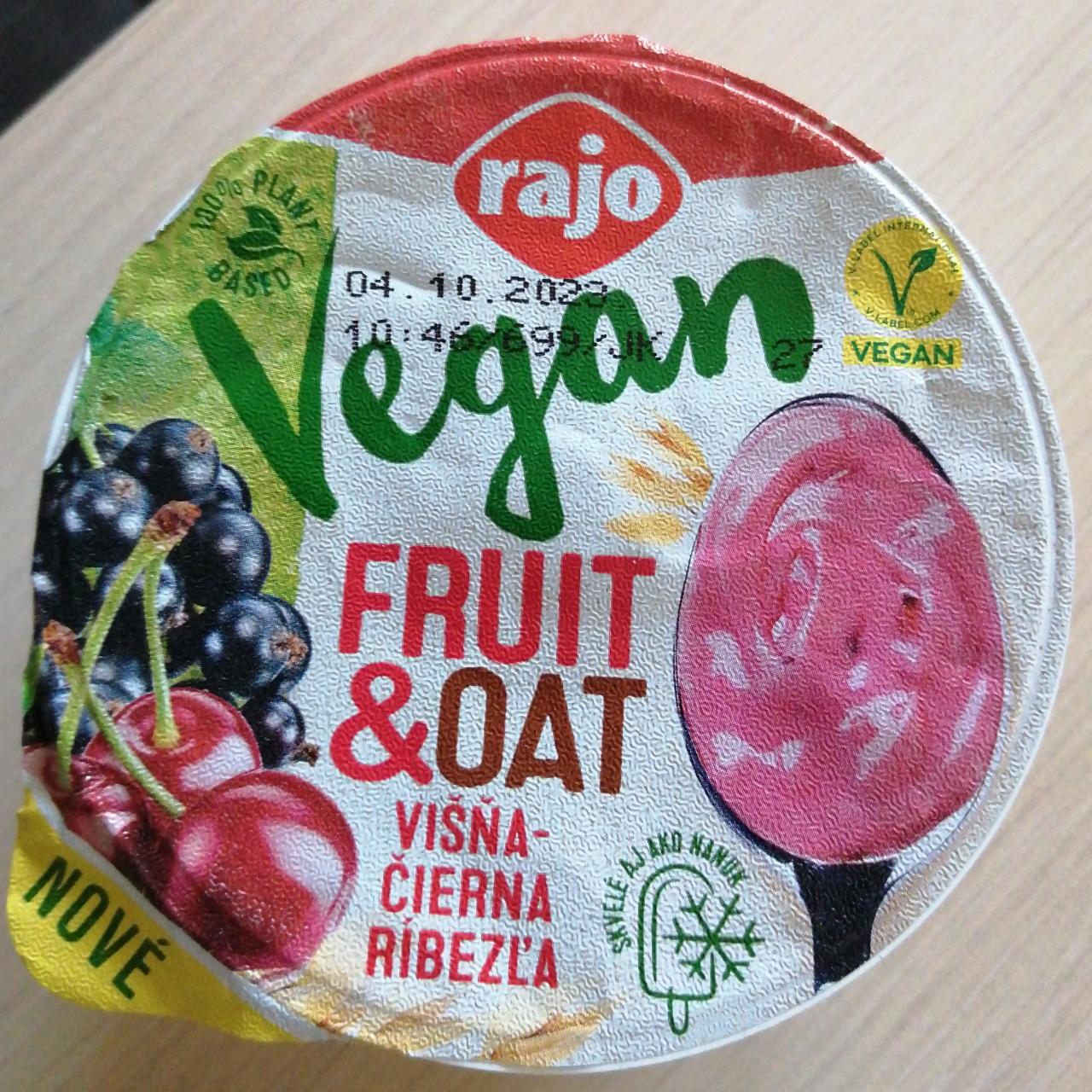 Фото - Vegan Fruit & Oat višňa - čierna ríbezľa Rajo