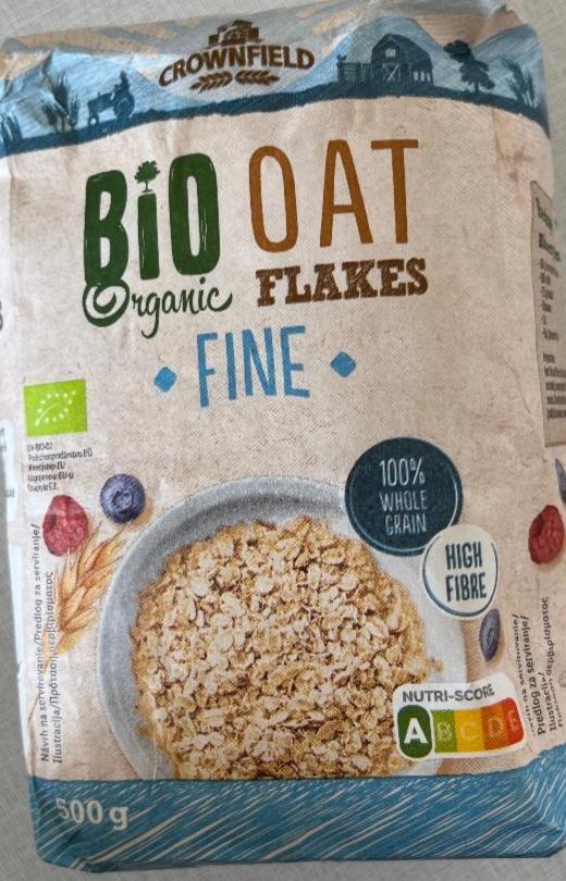 Фото - Bio Organic Oat Flakes Crownfield