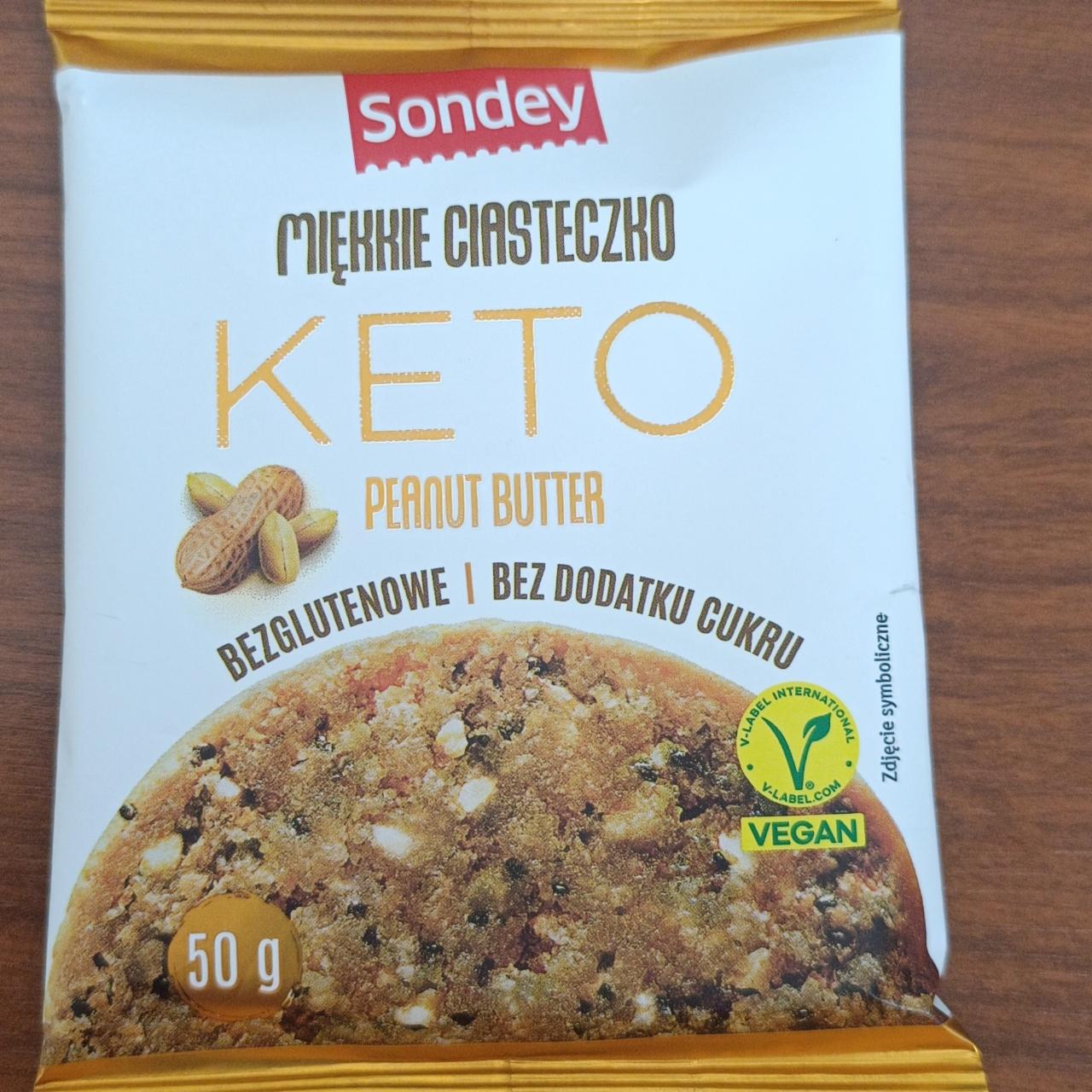 Фото - Miekkie ciasteczko Keto Peanut Butter Sondey