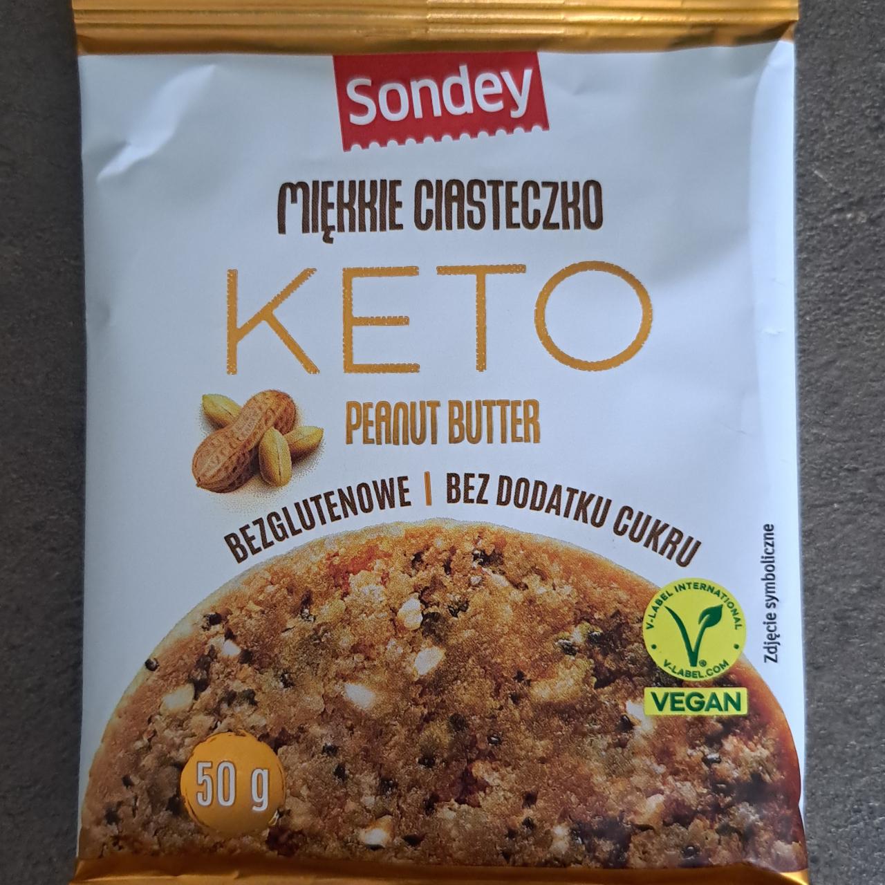 Фото - Miekkie ciasteczko Keto Peanut Butter Sondey