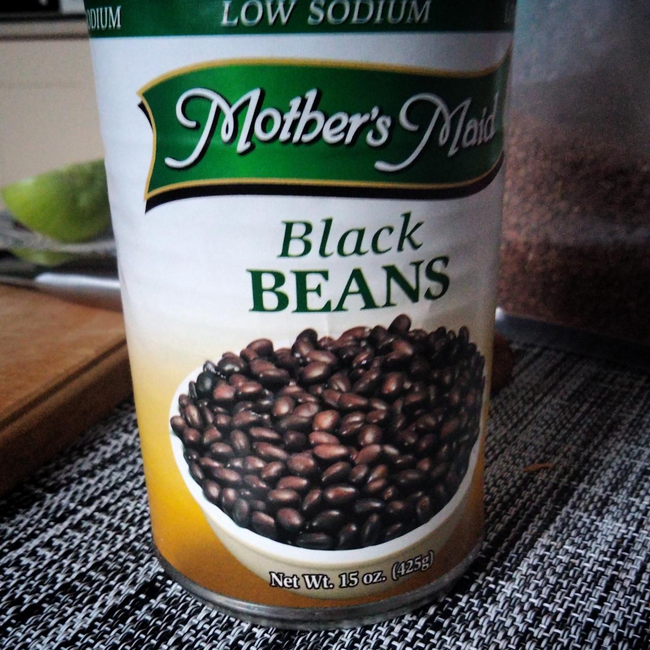 Фото - Квасоля чорна Black Beans Mother's Maid