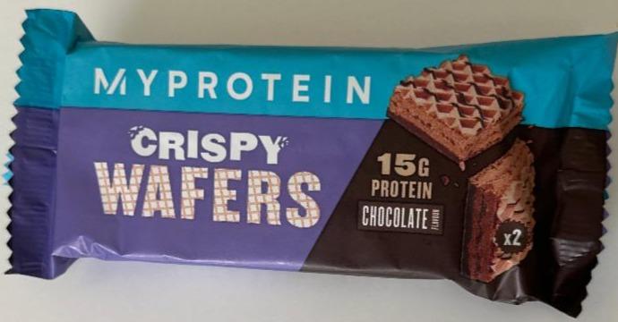 Фото - Crispy wafers Chocolate MyProtein