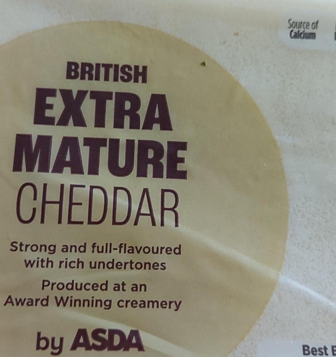 Фото - British extra mature cheddar Asda