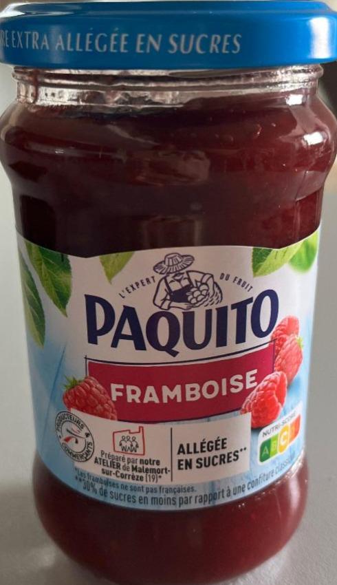 Фото - Confiture allégée framboise Paquito