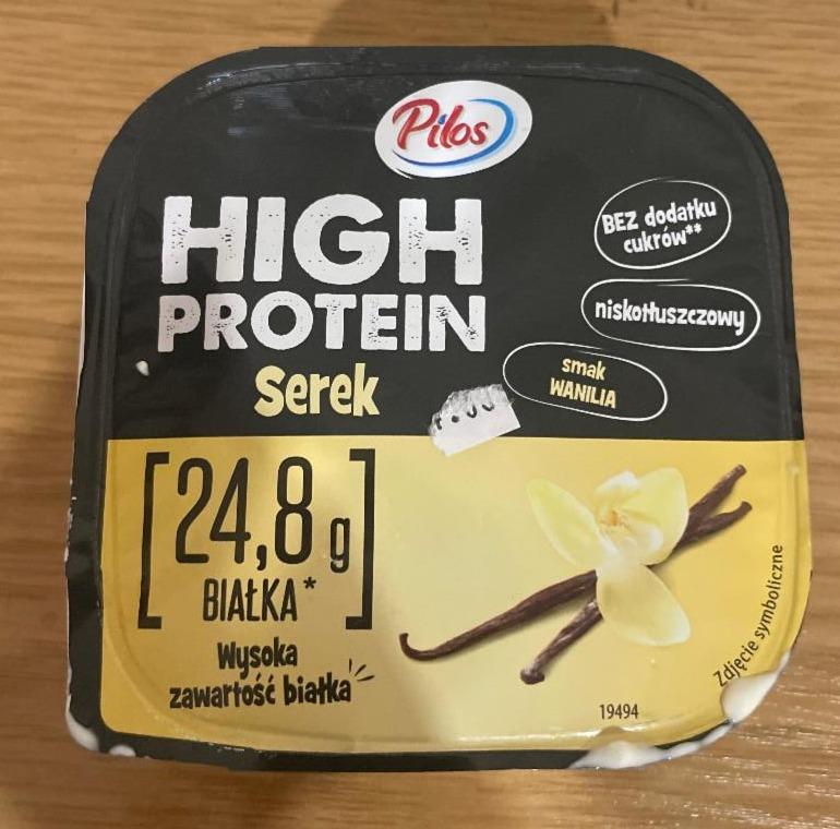 Фото - Serek twarogowy o smaku High Protein Pilos