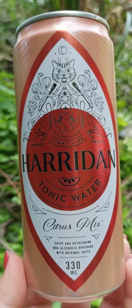 Фото - Напій безалкогольний сильногазований на ароматизаторах Citrus Mix Tonic Water Harridan