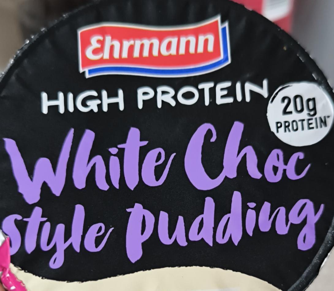 Фото - High protein white choc style pudding Ehrmann