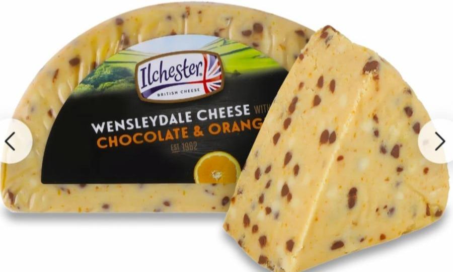 Фото - Сир Wensleydale англійський з шоколадом та апельсином Ilchester