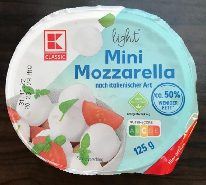 Фото - Mozzarella Light Mini K-Classic