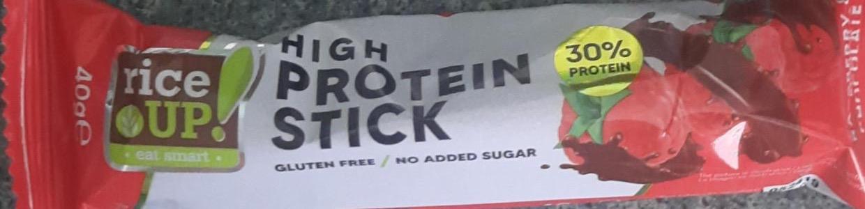 Фото - High protein stick raspberry and dark choco Rice up!