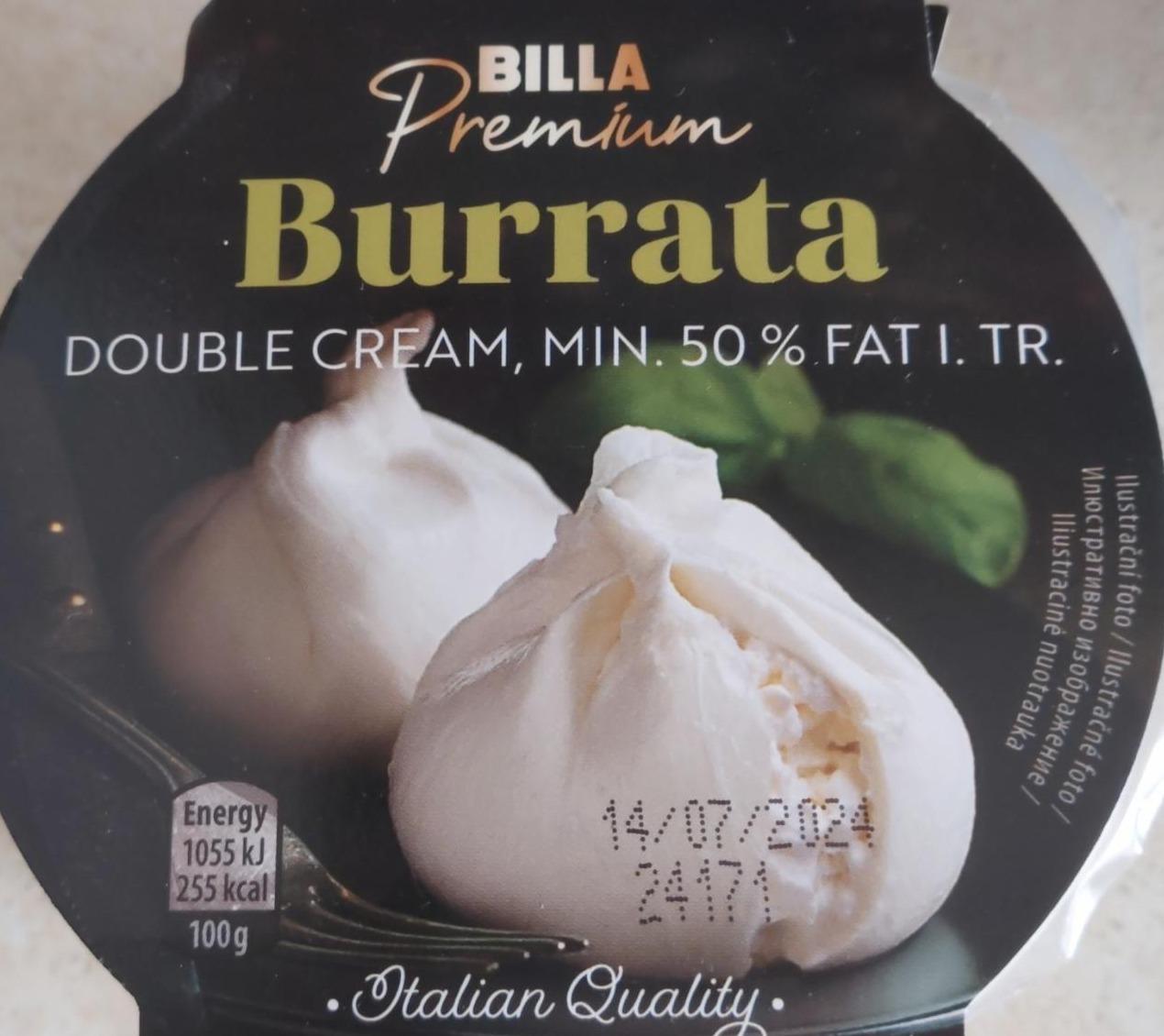 Фото - Burrata double cream Billa Premium