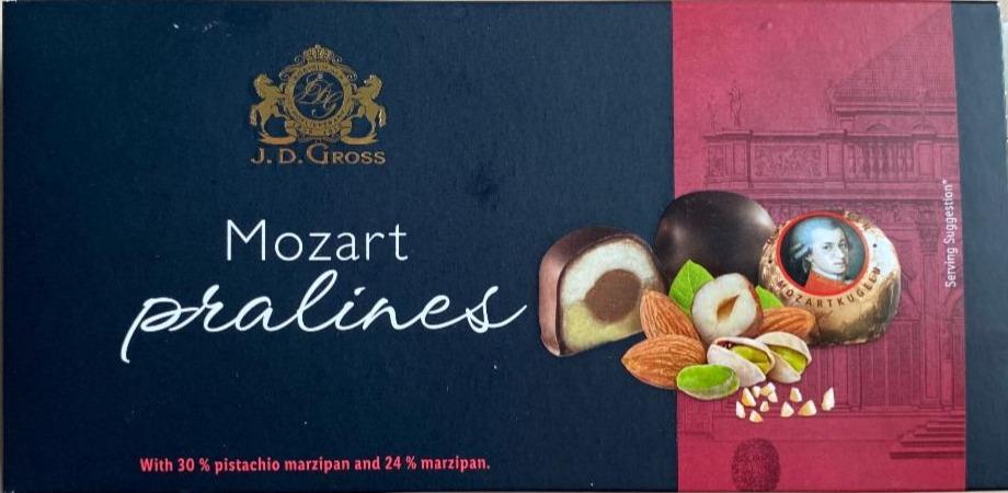 Фото - Марципан Mozart Kugeln Pralines J.D.Gross