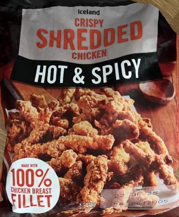 Фото - Crispy shredded chicken hot&spicy Iceland