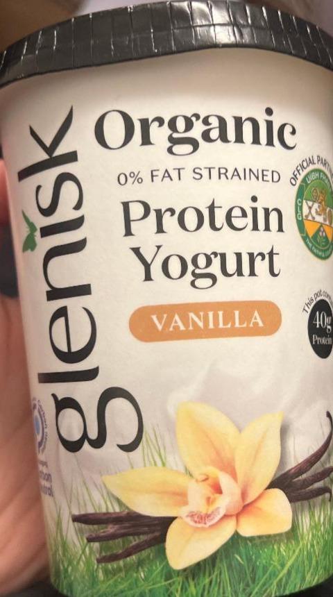 Фото - Йогурт протеїновий Protein Yogurt Vanilla Organic Glenisk