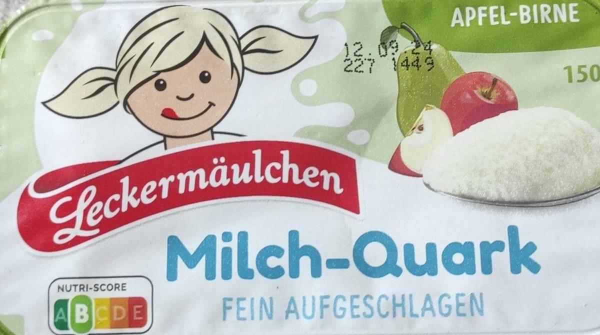 Фото - Milch-Quark apfel-birne Leckermäulchen