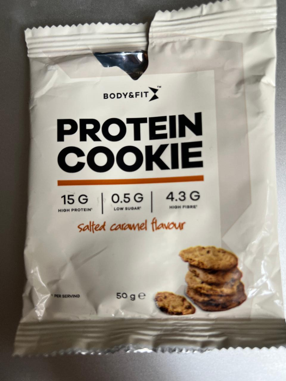 Фото - Печиво протеїнове Protein Cookie Salted Caramel BodyFit