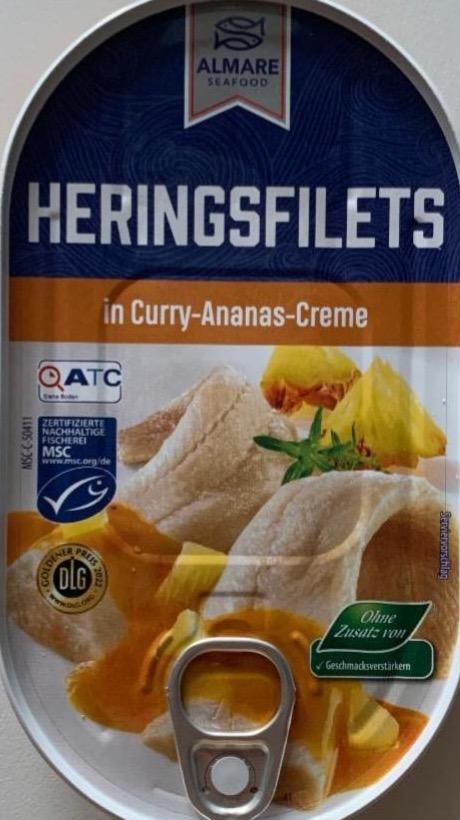 Фото - Heringsfilets in curry-ananas-creme Almare