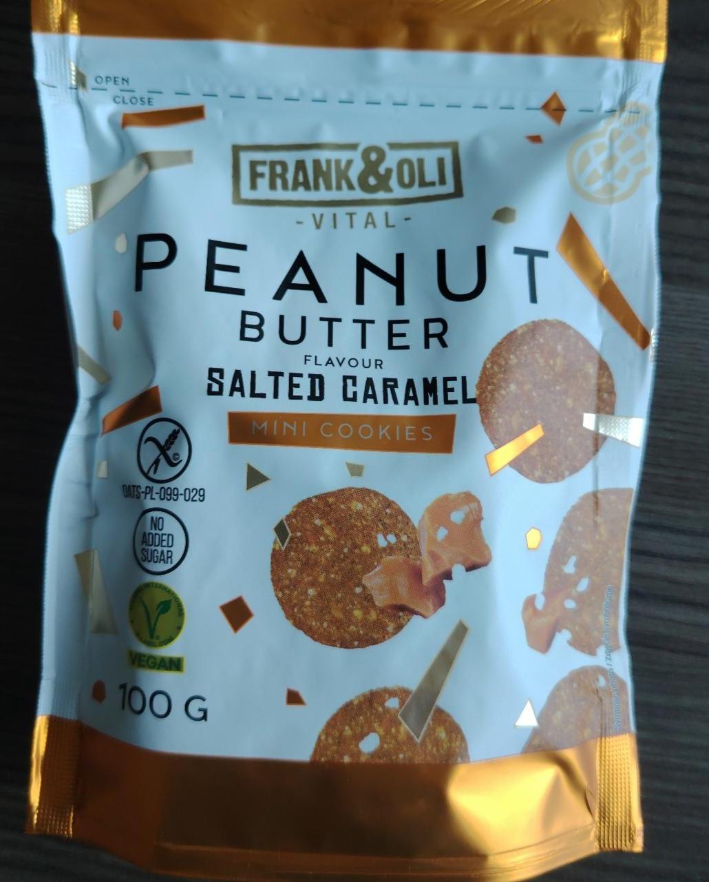 Фото - Vegan Mini Cookies With Peanut Salted Caramel Gluten-Free, No Added Sugar Frank & Oli