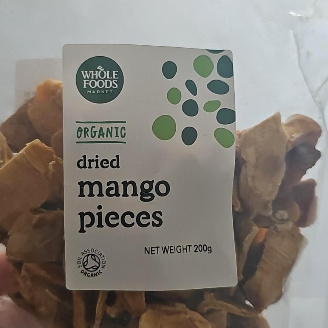 Фото - Манго сушене Dried Mango Pieces Whole Foods