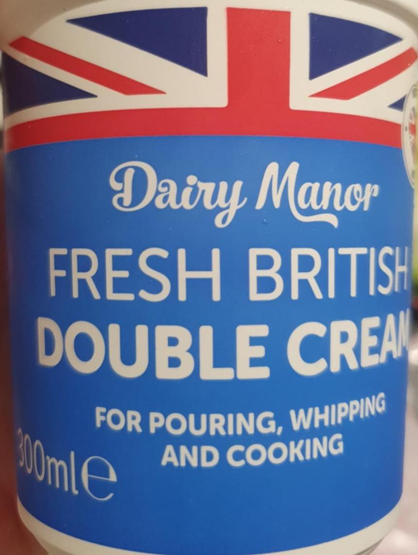 Фото - Fresh British Double Cream For Pouring,Whipping And Cooking Dairy manor