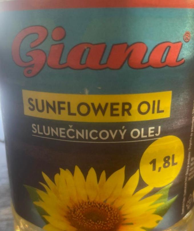 Фото - Олія соняшникова Sunflower Oil Giana