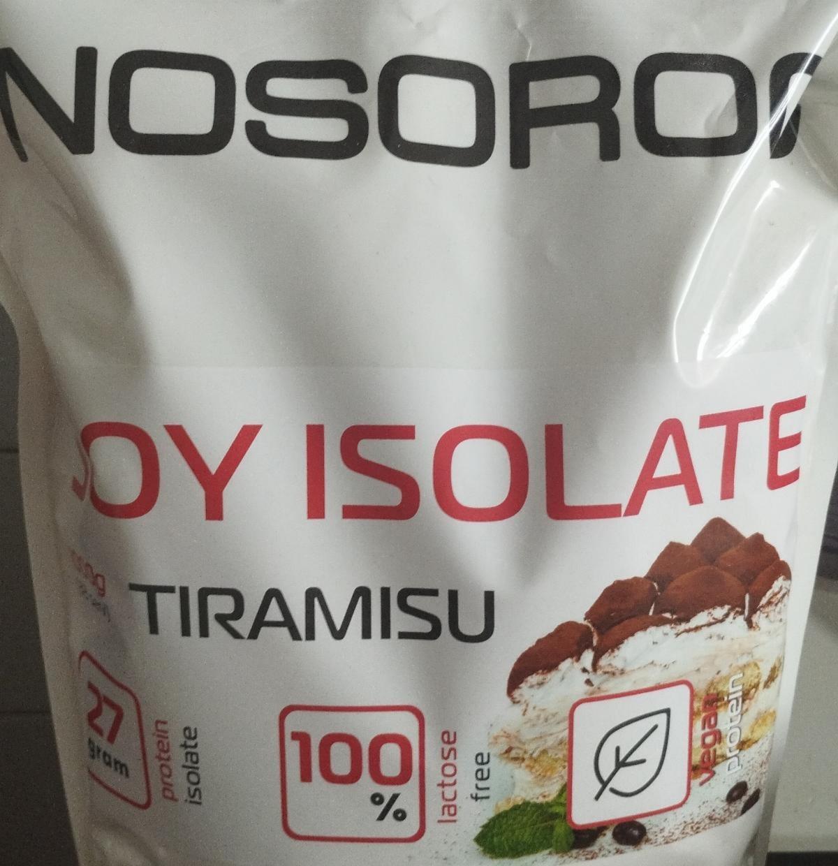 Фото - Soy Isolate protein tiramisu Nosorog