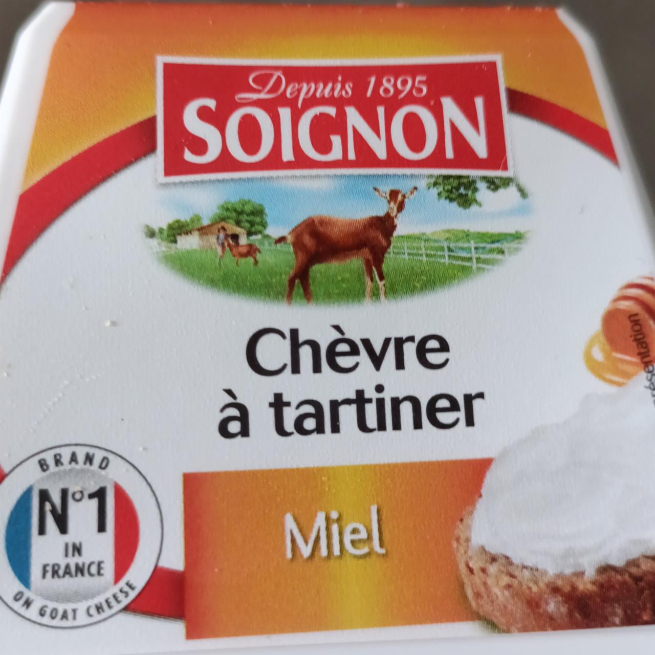 Фото - Chevre a tartiner Miel Soignon